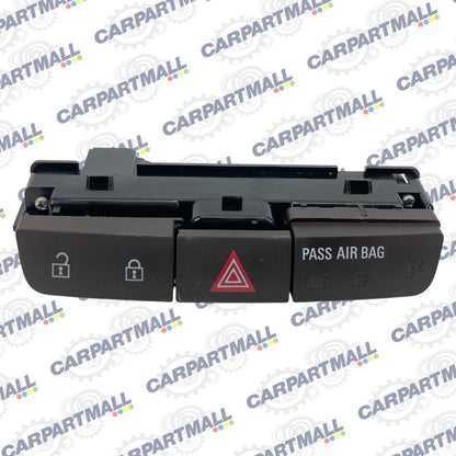 2011 2012 2013 Buick Regal Dash Hazard Warning Lock Button Switch 13320966 OEM