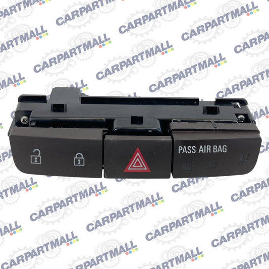 2011 2012 2013 Buick Regal Dash Hazard Warning Lock Button Switch 13320966 OEM