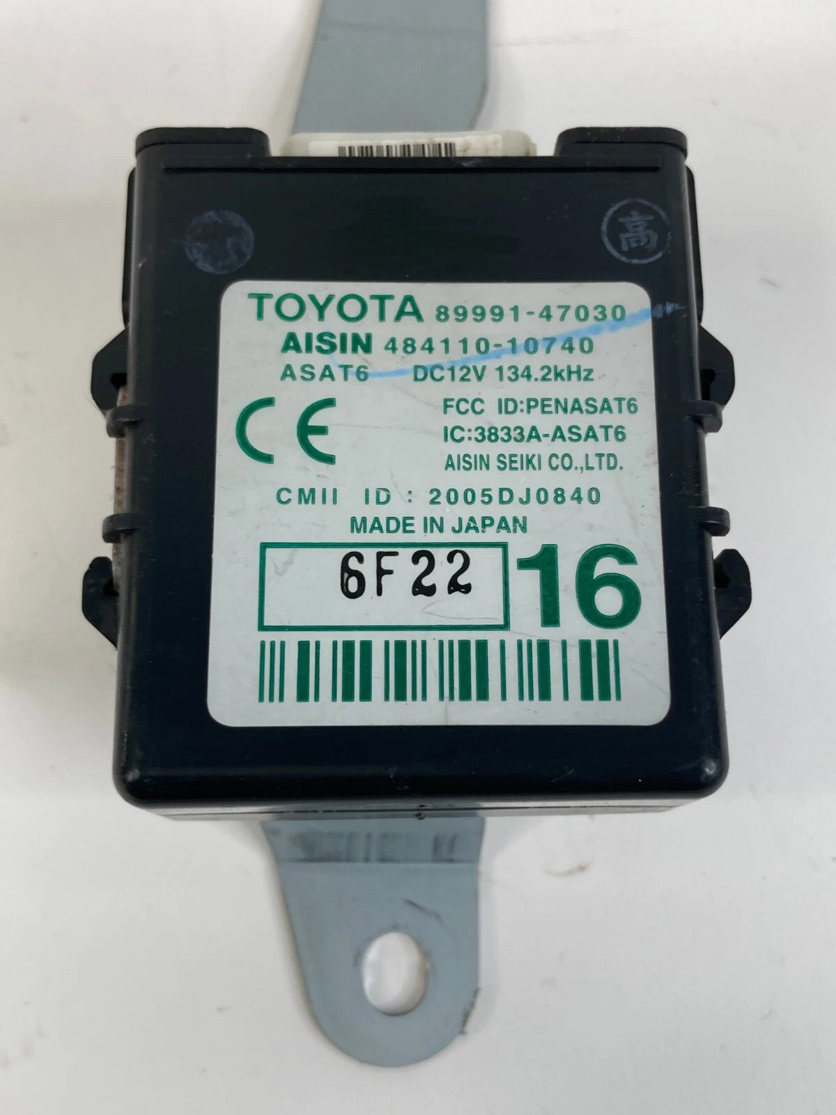 2004-2009 TOYOTA PRIUS FRONT RIGHT DOOR OSCILLATOR CONTROL MODULE 8999147030 OEM