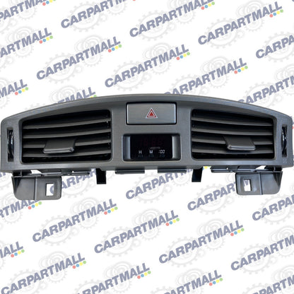 2011 2012 Toyota Avalon Dash Center Heat A/C Air Vent w/Clock Hazard Switch OEM