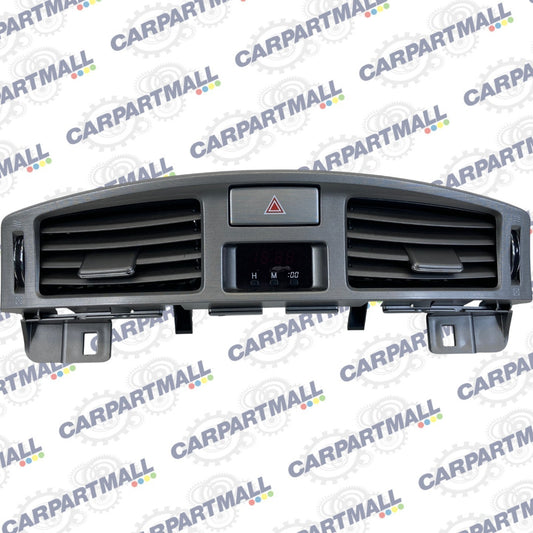 2011 2012 Toyota Avalon Dash Center Heat A/C Air Vent w/Clock Hazard Switch OEM