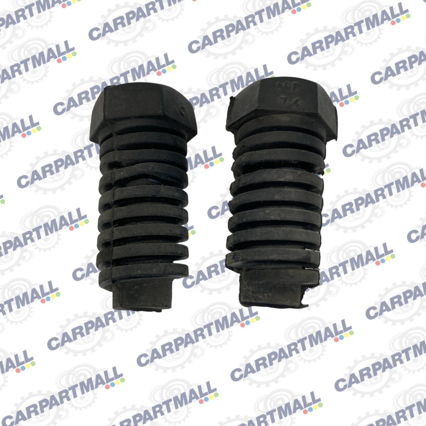2003 2004 2005 2006 CADILLAC CTS FRONT HOOD BUMPER RUBBER ADJUST PAIR SET OEM