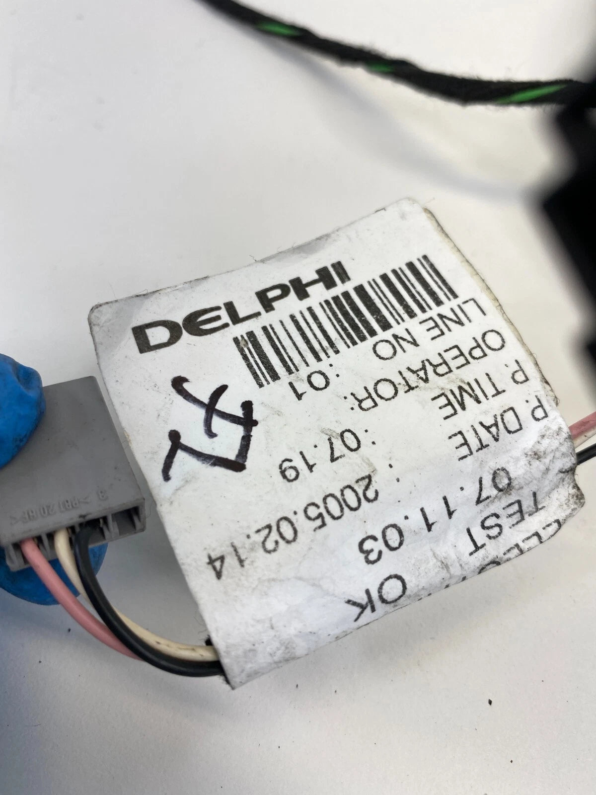 2003-2007 SAAB 9-3 SEDAN FRONT LEFT SIDE DOOR LOCK WIRE WIRING 12804808 OEM