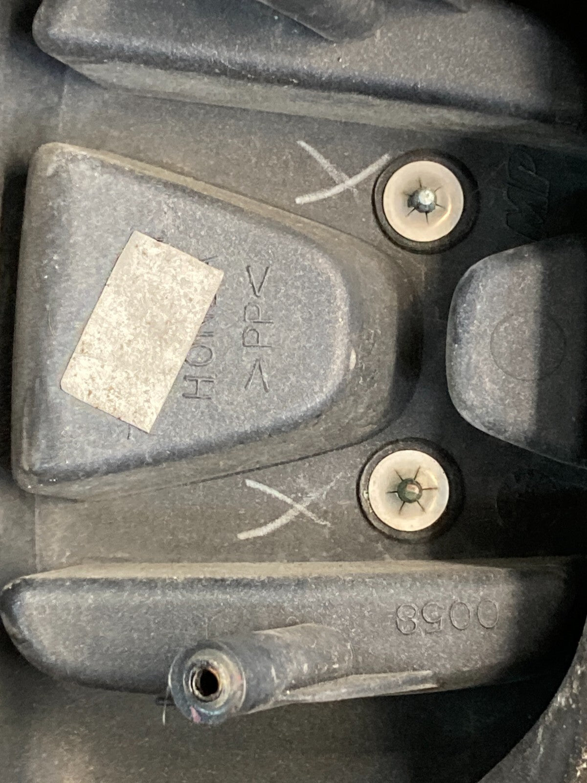 2003 004 2005 Honda Accord COUPE Front Bumper Grill Grille w/ Emblem OEM