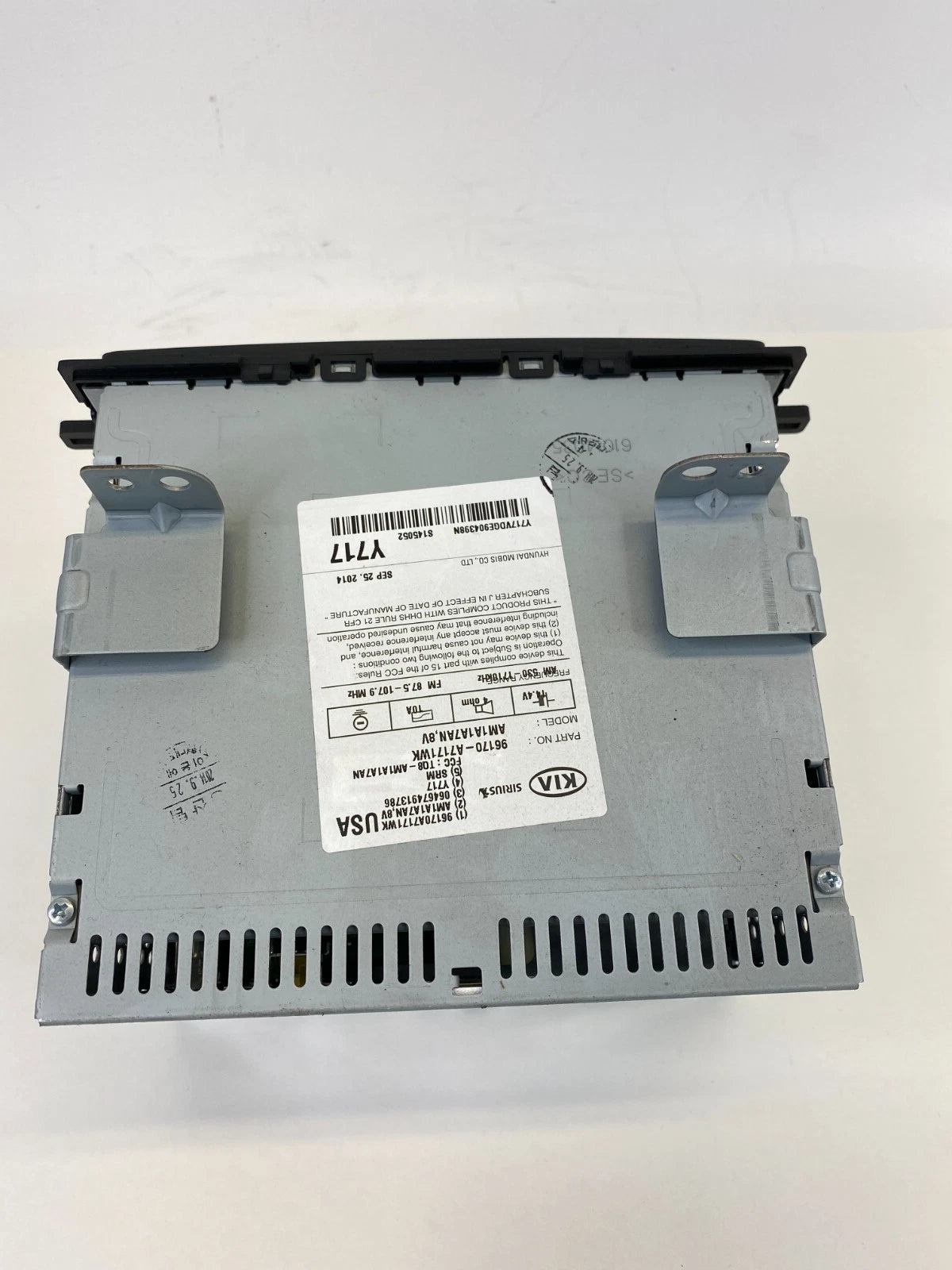 2015 2016 Kia Forte AM/FM MP3 Bluetooth CD Player Radio Receiver 96170-A7171WK