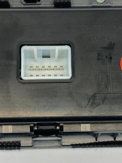 15-17 Hyundai Sonata Center Dash Radio Audio Control w/Hazard Panel Trim Bezel