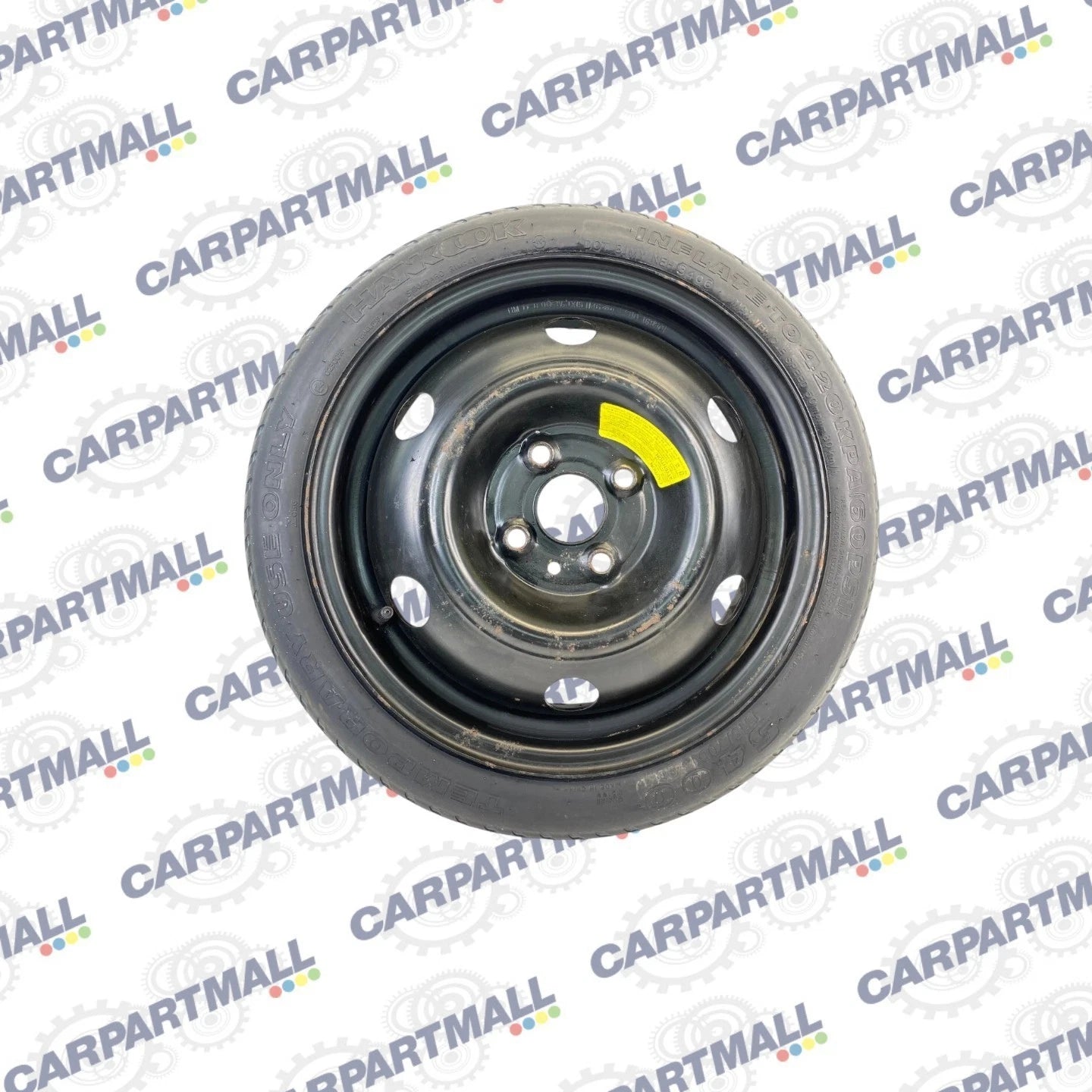 2006-2011 HYUNDAI ACCENT EMERGENCY SPARE TIRE WHEEL COMPACT DONUT T115/70D15 90M