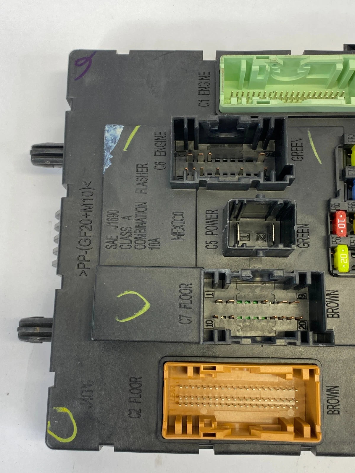 2013-2016 FORD FOCUS 2.0L L4 A/T FUSE BOX BODY CONTROL MODULE DV6T-14A073-GB OEM