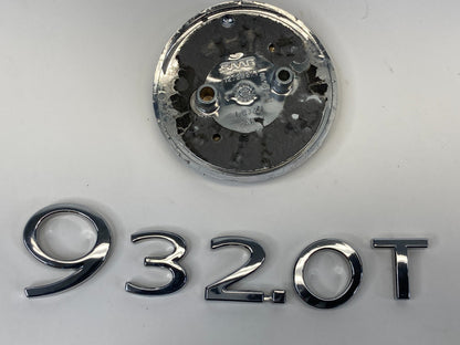 2003-2007 Saab 9-3 2.0T Rear Trunk Lid Emblem Badge Logo Symbol 12785871 OEM