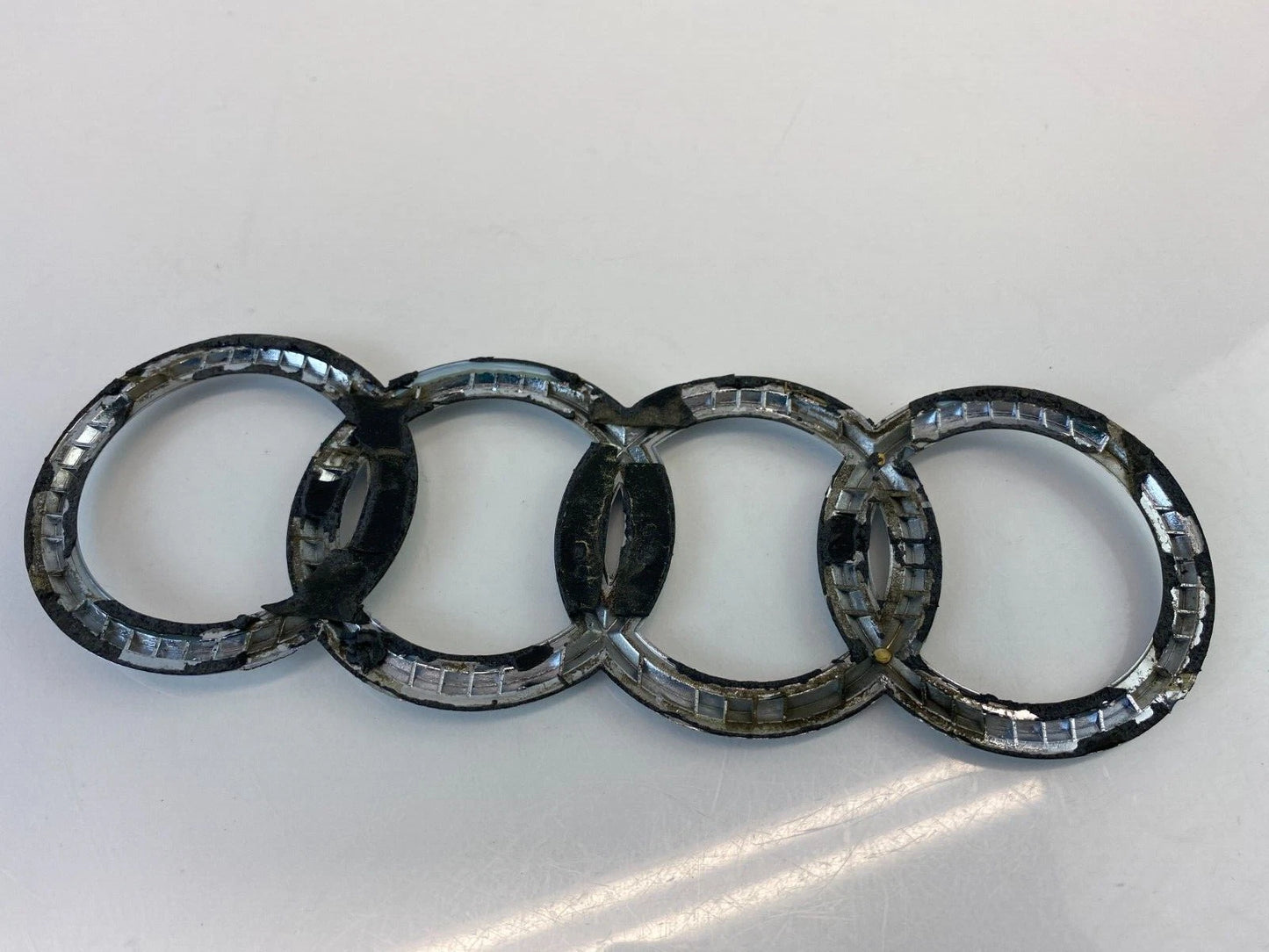 2007 08 09 10 11 12 13 14 2015 AUDI Q7 EMBLEM LOGO SYMBOL BADGE CHROME OEM