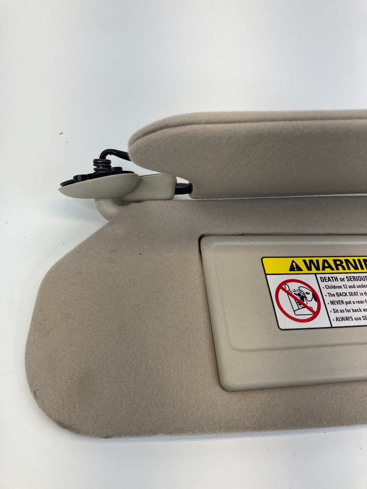 1998-2002 Lincoln Town Car Left Side Sunvisor Sun Visor Shade W /Light & Mirror