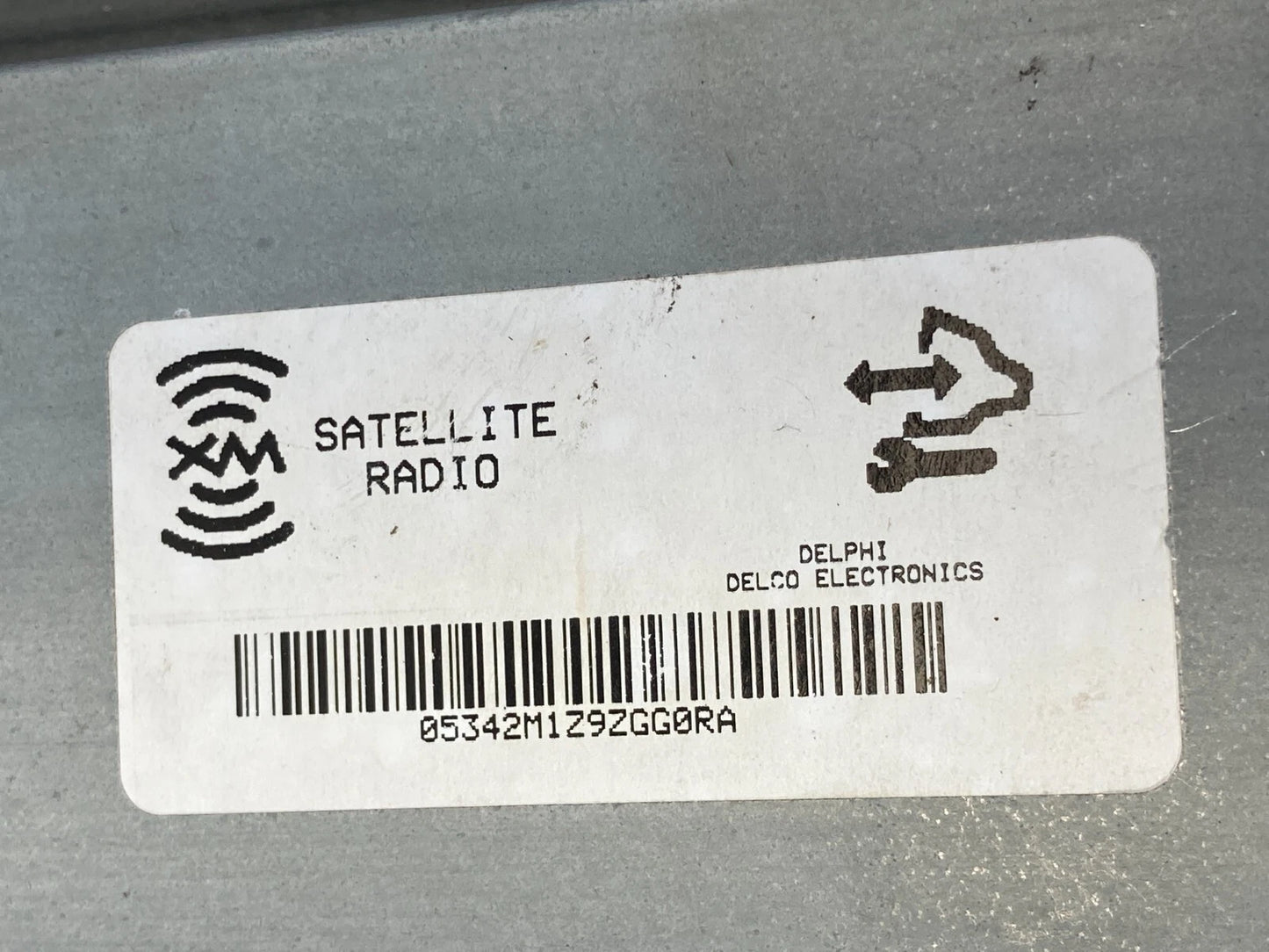 2004-2006 CADILLAC SRX SATELLITE RADIO ANTENNA CONTROL MODULE UNIT 10367164 OEM
