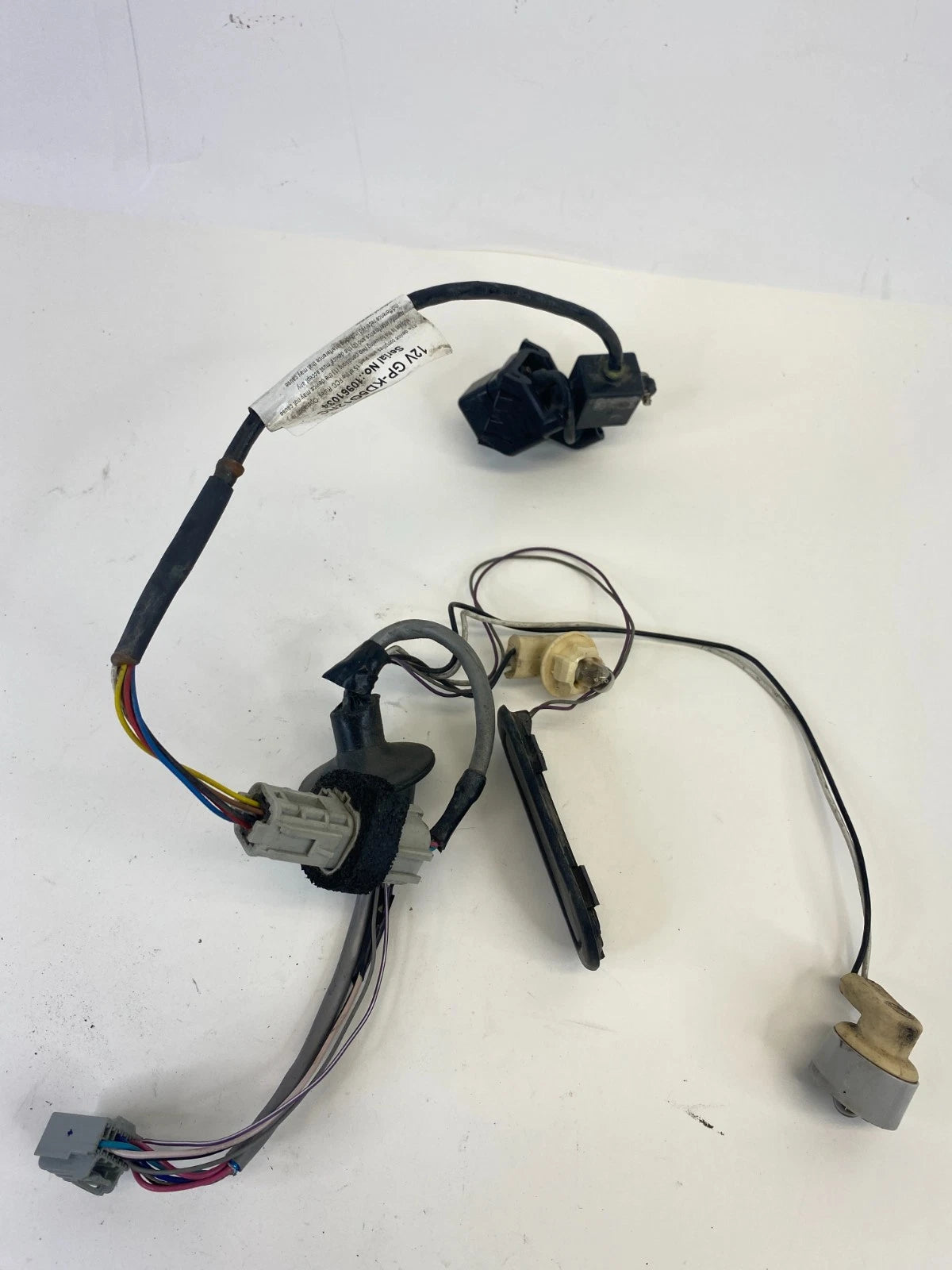 2009-2017 BUICK ENCLAVE REAR BACKUP CAMERA LICENSE PLATE LIGHT LAMP 23448411 OEM