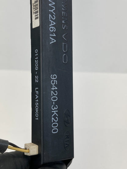 2011-2014 Hyundai Sonata Rear Bumper Keyless Entry Antenna Assembly 95420-3K200