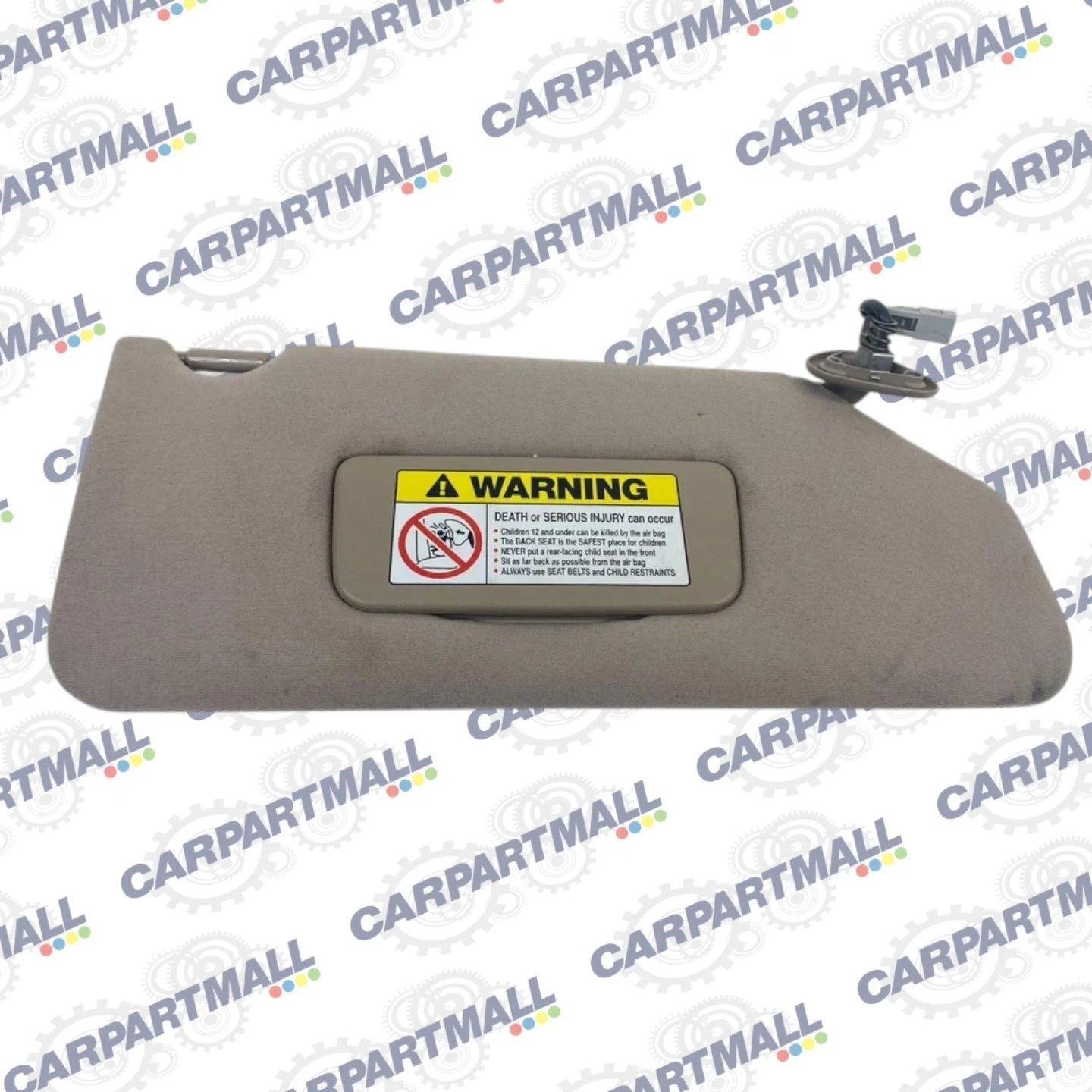 1998-2002 HONDA ACCORD PASSENGER RIGHT SUNVISOR SUN VISOR SHADE W/ ILLUMINATION