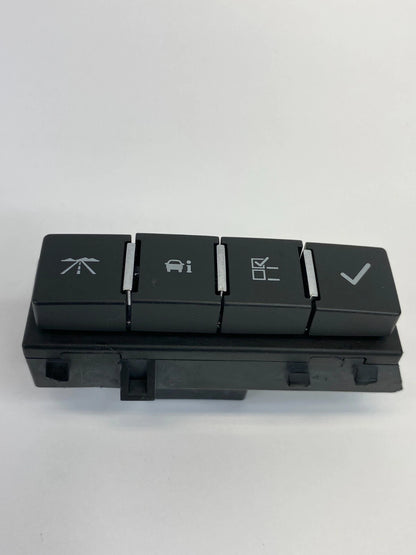 2014 CHEVROLET CAPTIVA CENTER DASH INFORMATION DISPLAY CONTROL SWITCH 604-65184