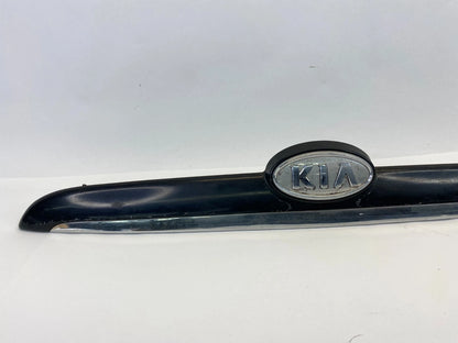 04-06 KIA SPECTRA REAR LID FINISH GARNISH LICENSE LIGHT PANEL MOLDING 925012F010
