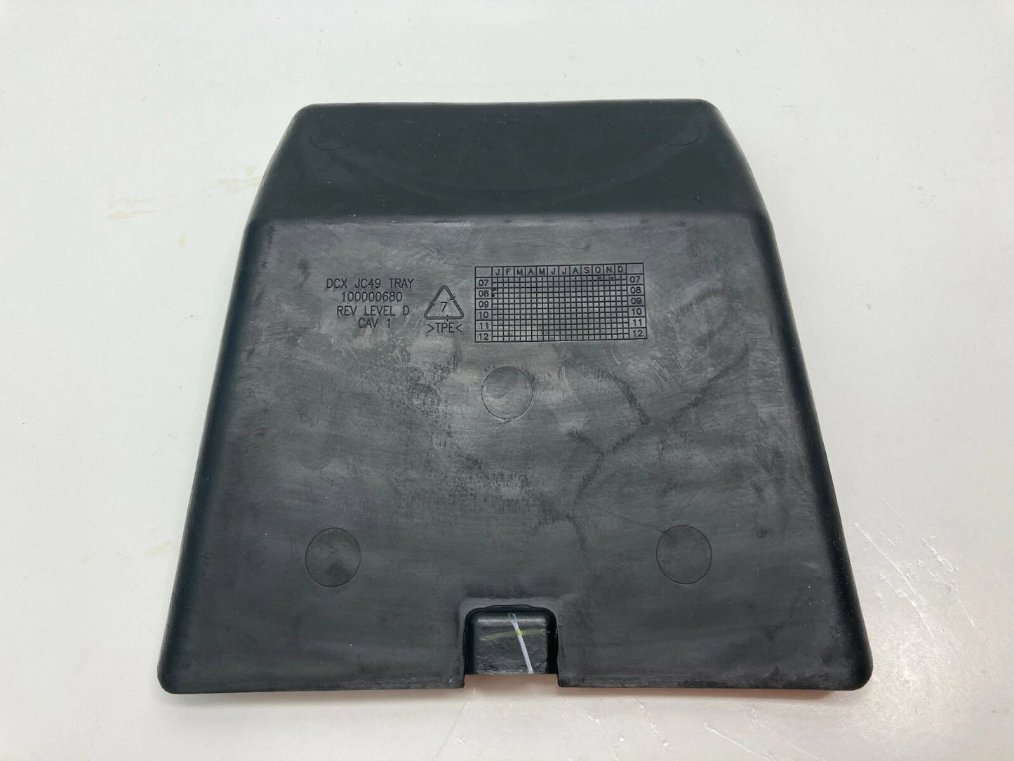 2009 2010 DODGE JOURNEY UPPER DASH TRAY COIN CHANGE HOLDER RUBBER APPLIQUE COVER