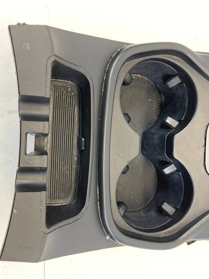 2013-2019 HYUNDAI SANTA FE CENTER CONSOLE SHIFTER BEZEL W/ CUP HOLDER & SWITCHES