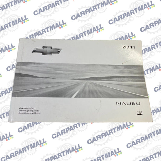 2011 11 CHEVROLET MALIBU SEDAN OWNER'S MANUAL GUIDE BOOK 20786885 OEM