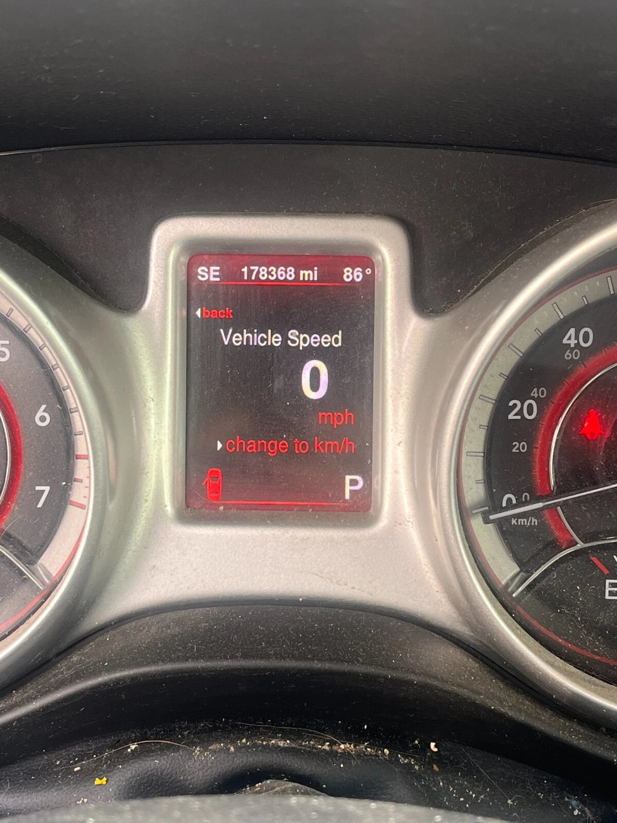 2014 DODGE JOURNEY DASH INSTRUMENT CLUSTER SPEEDOMETER GAUGES 178K MILES OEM