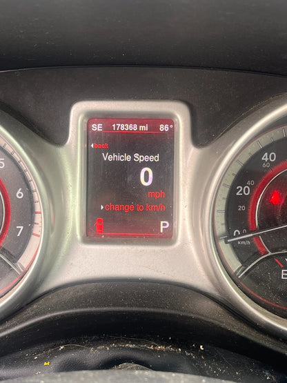 2014 DODGE JOURNEY DASH INSTRUMENT CLUSTER SPEEDOMETER GAUGES 178K MILES OEM