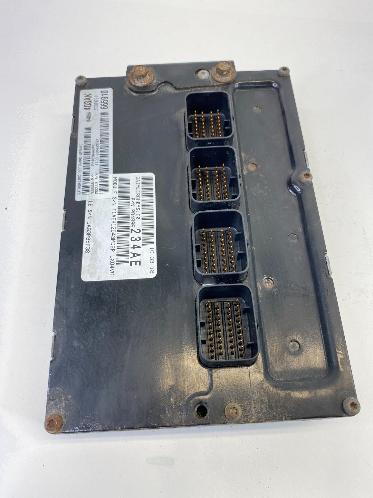 2005 Dodge Magnum 3.5L A/T Engine Control Module Unit ECU PCM P04896234AE OEM