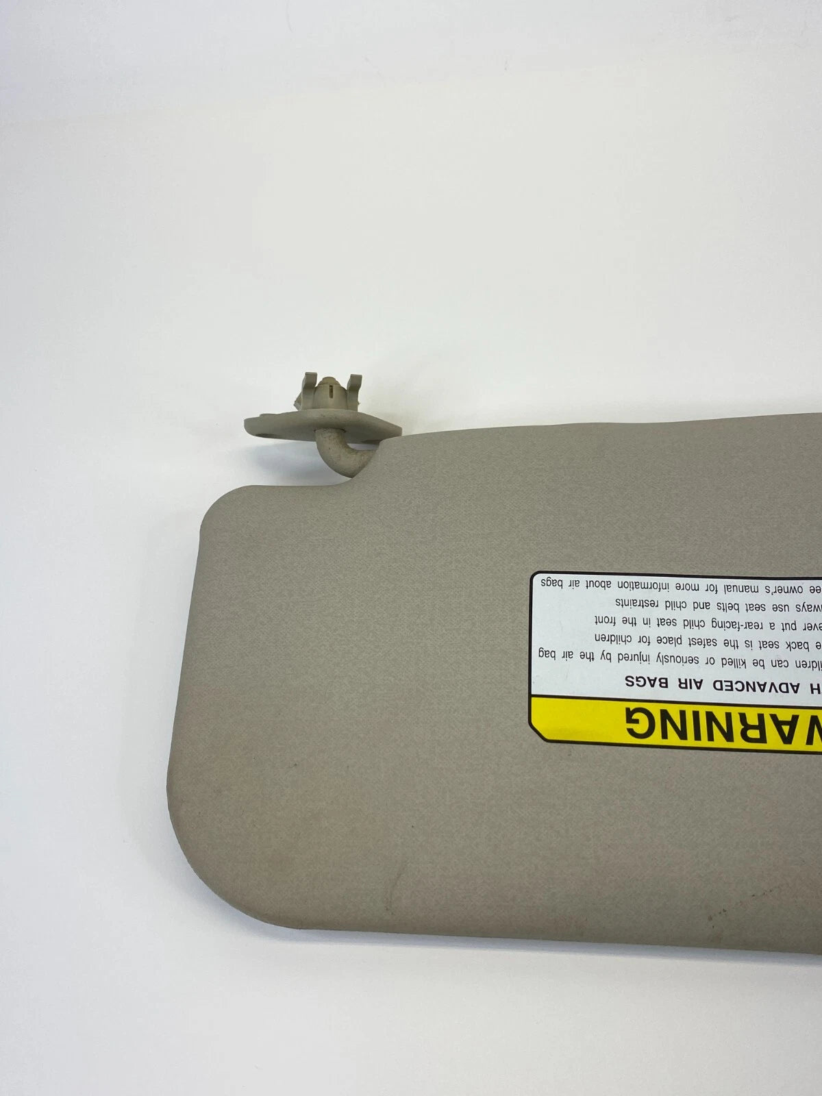 2008-2013 MITSUBISHI LANCER RIGHT PASSENGER SIDE SUNVISOR SUN VISOR SHADE RH TAN
