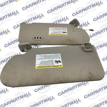 2009-2012 Ford Flex Left & Right Side Sunvisor Sun Visor Shade Set Pair OEM