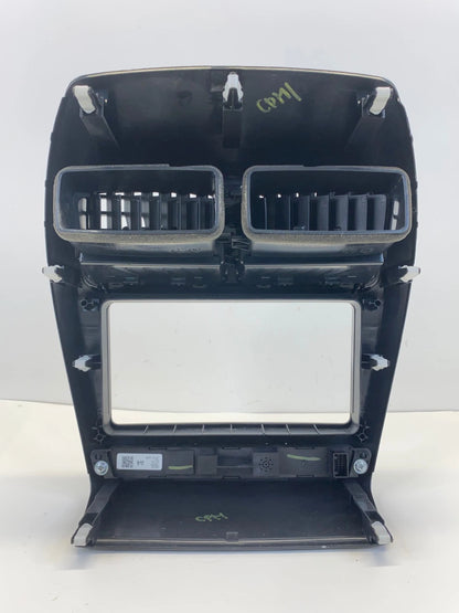 18 19 MITSUBISHI OUTLANDER SPORT RADIO BEZEL WITH AIR VENTS HAZARD OEM 8002C684