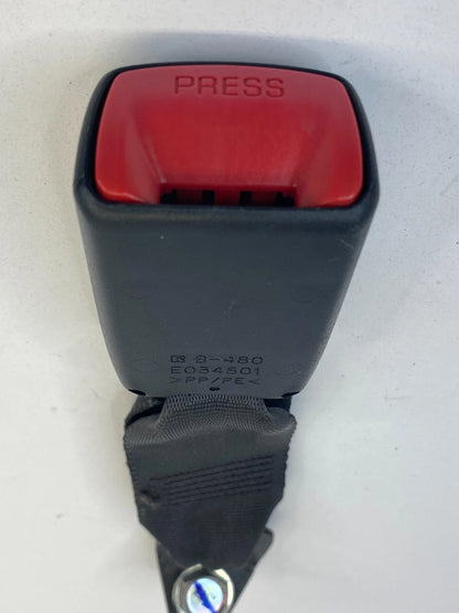 08-14 MITSUBISHI LANCER REAR CENTER SEAT BELT RECEIVER BUCKLE CONNECTOR E034501