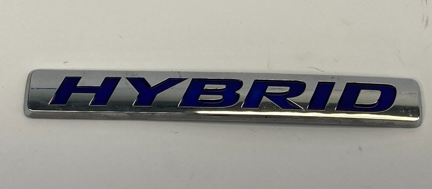 2011-2016 Honda CR-Z CRZ Rear Trunk Tailgate Liftgate Emblem Logo Badge Hybrid