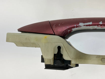 2011-2014 HYUNDAI SONATA GLS REAR LEFT EXTERIOR OUTER DOOR HANDLE RED OEM