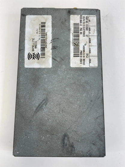 2004 2005 CHEVROLET TRAILBLAZER XM SATELLITE RADIO RECEIVER MODULE 15125061 OEM