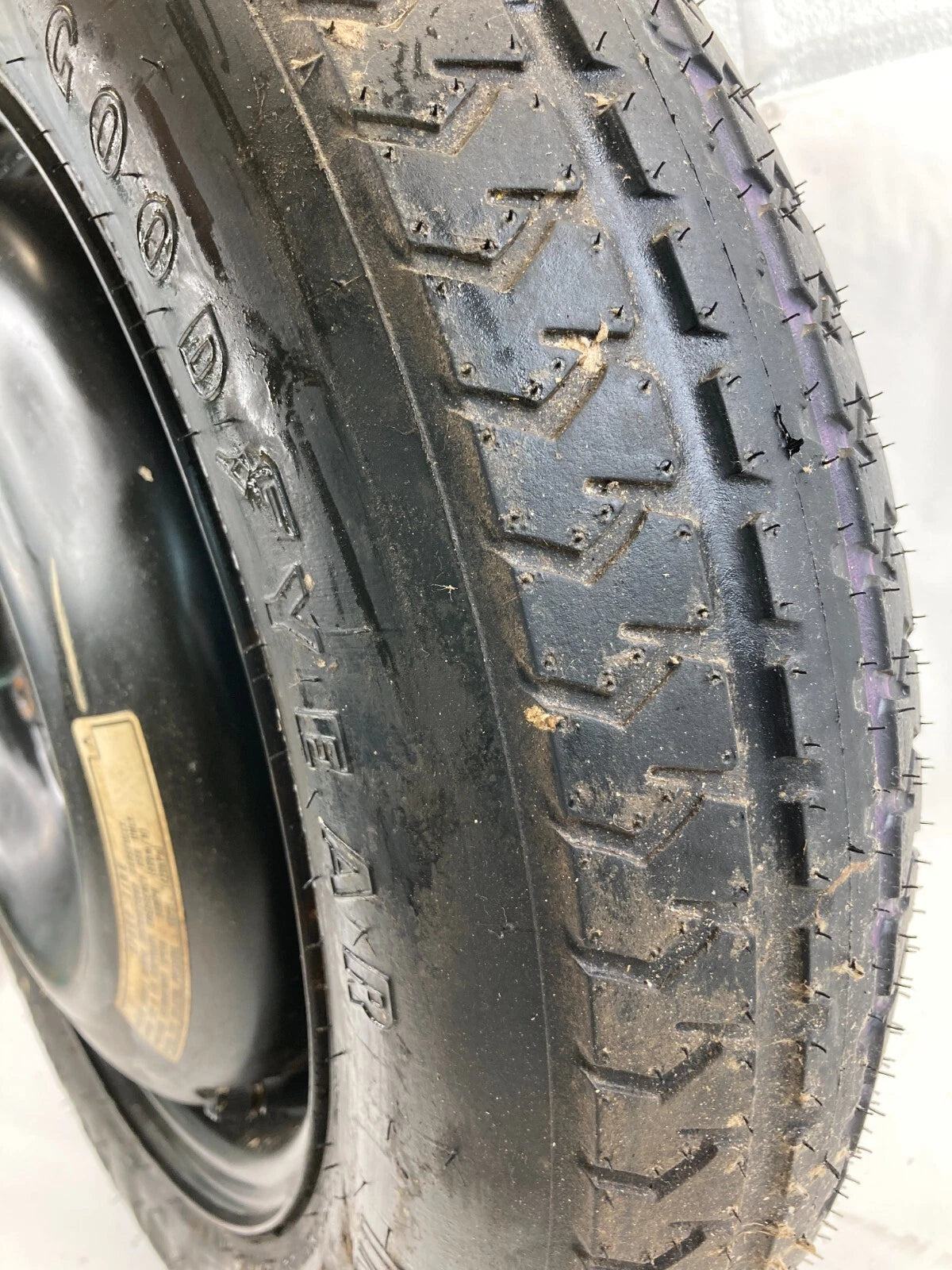 2003-2007 HONDA ACCORD SEDAN EMERGENCY INFLATABLE SPARE TIRE WHEEL 135/90D15 OEM