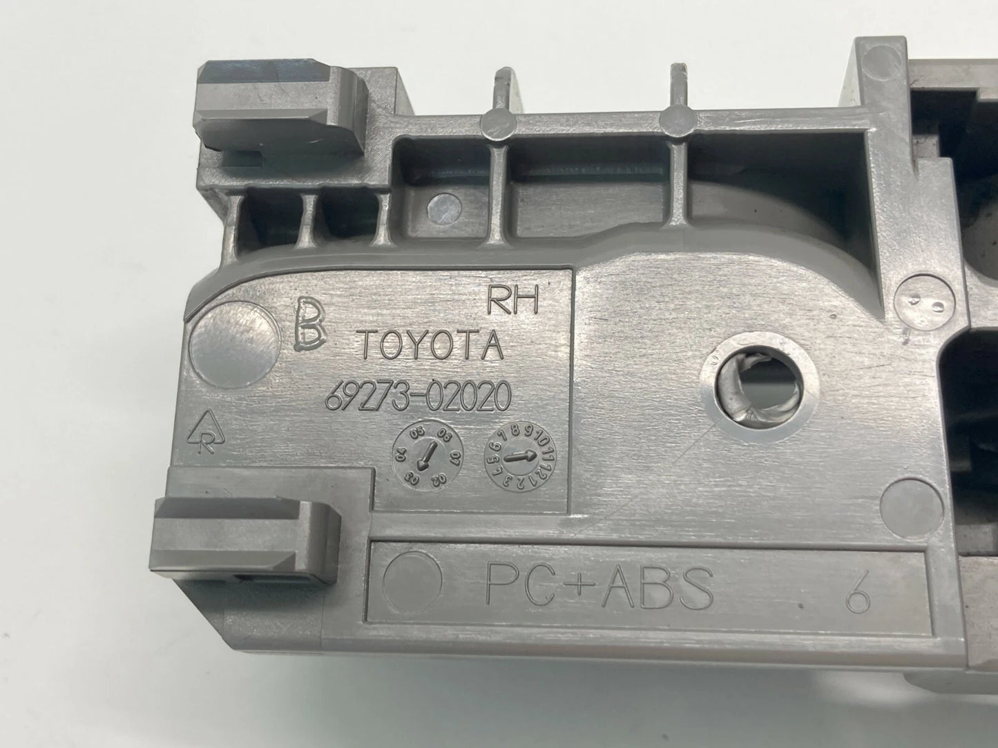 03-08 TOYOTA COROLLA REAR RIGHT PASSENGER SIDE INTERIOR DOOR HANDLE 6927302020
