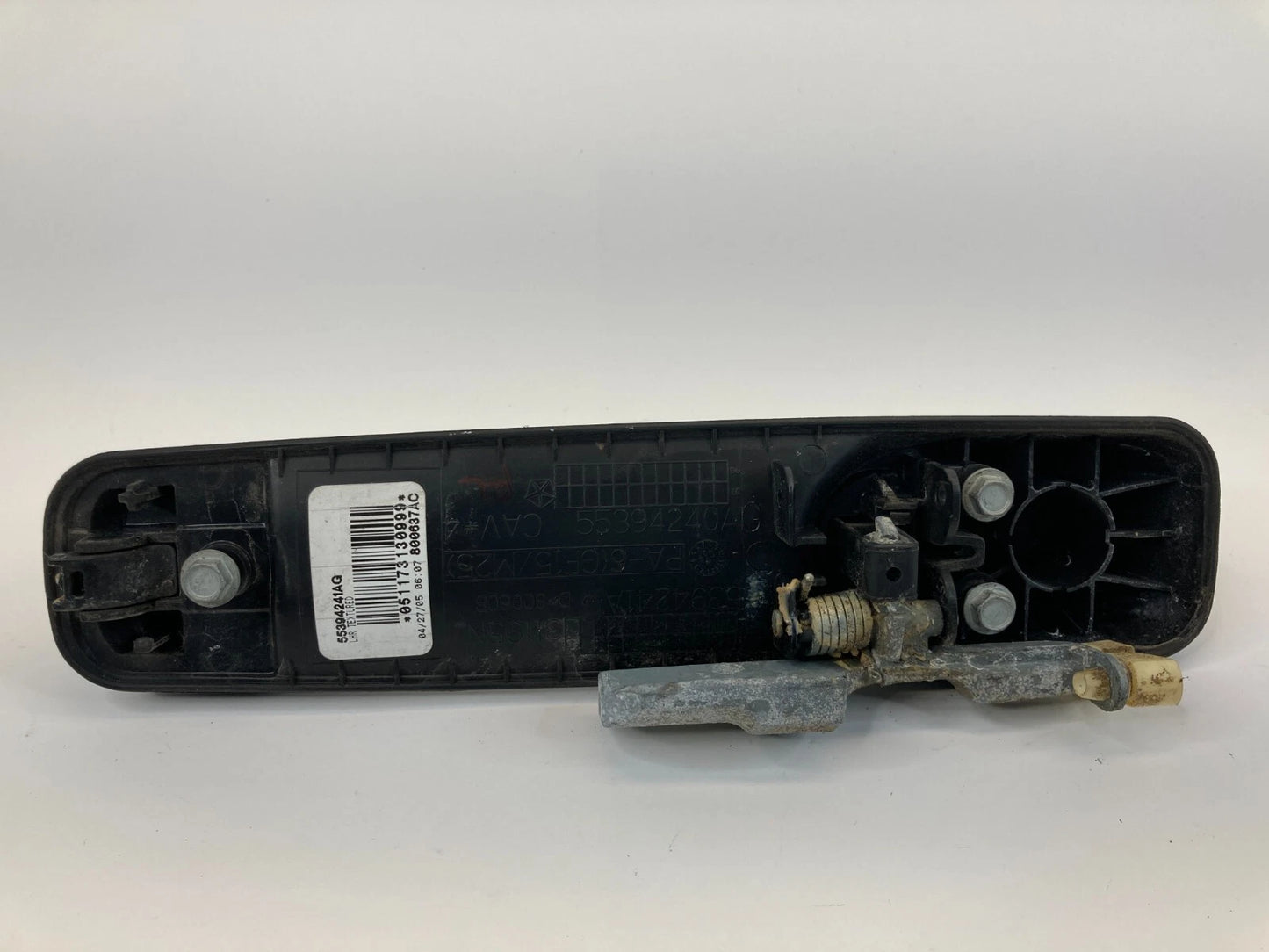 05-07 JEEP GRAND CHEROKEE LAREDO REAR LEFT SIDE EXTERIOR DOOR HANDLE 55394241AQ