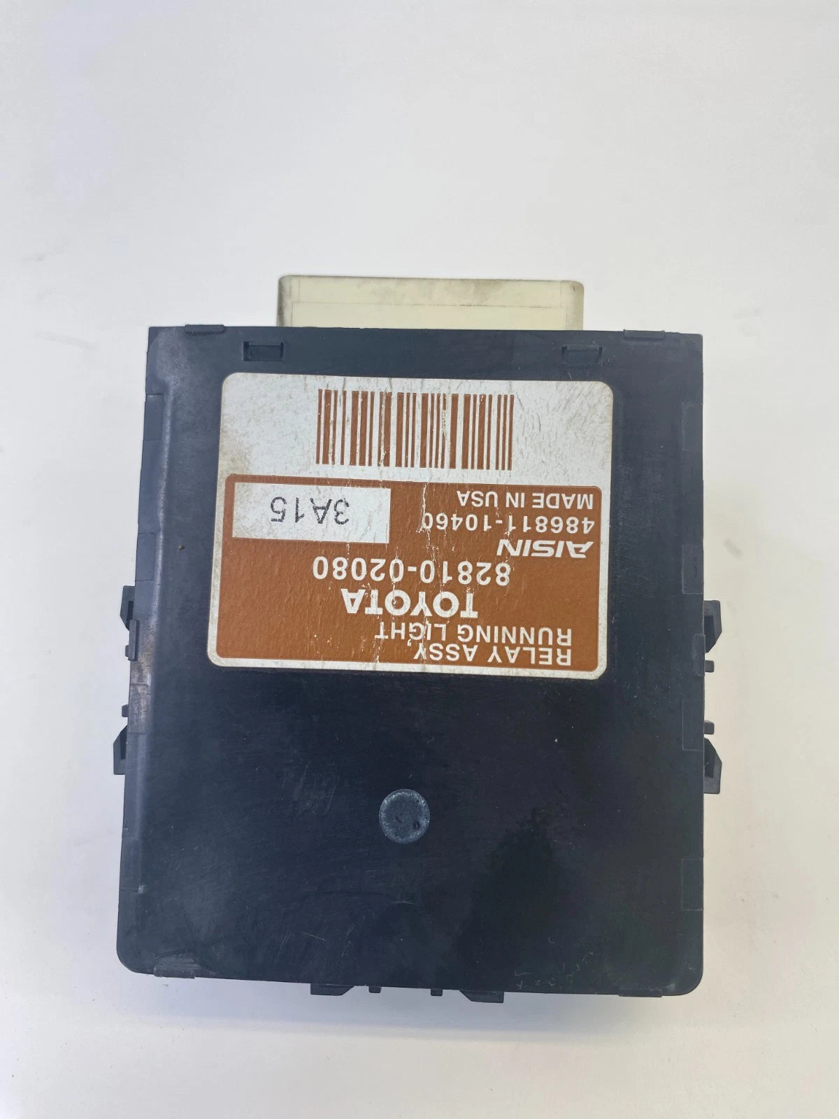 2010-2013 TOYOTA COROLLA RUNNING LAMP RELAY CONTROL MODULE UNIT 82810-02080