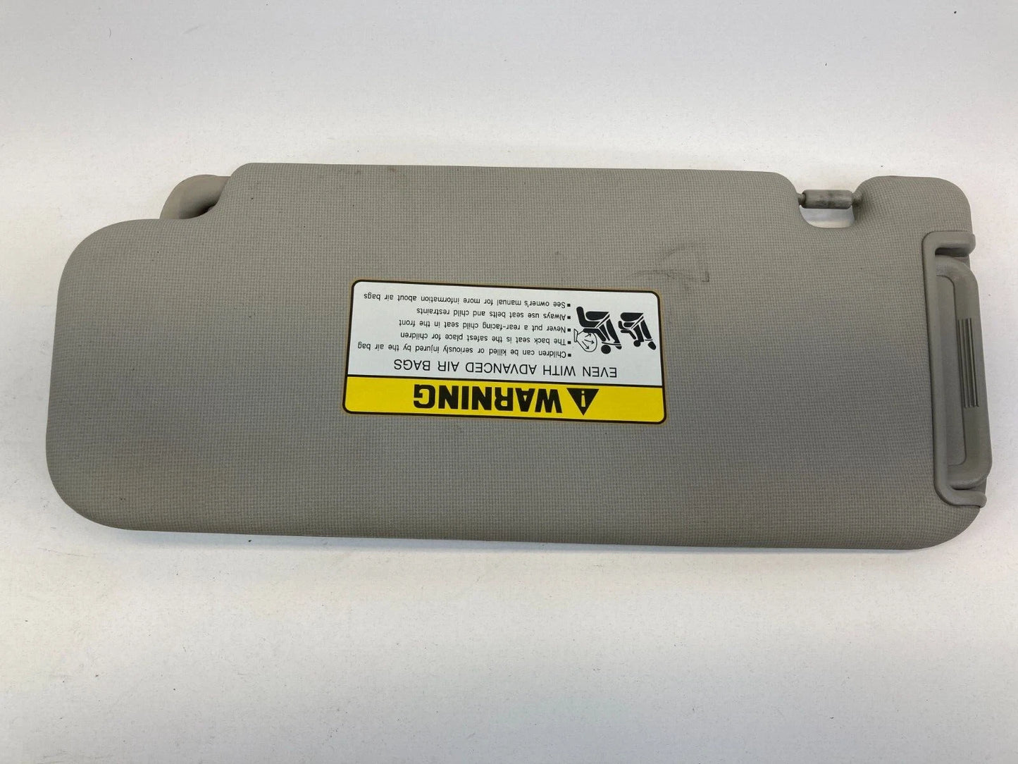 2010 2011 2012 2013 KIA FORTE W/O SUNROOF RIGHT PASSENGER SUNVISOR SUN VISOR OEM