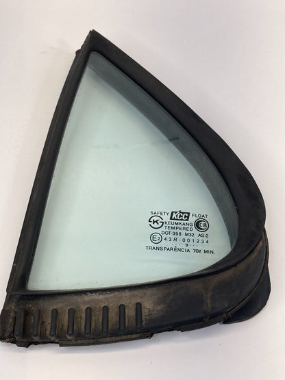 1996-2000 Hyundai Elantra Sedan Rear Left Side Door Glass Window 43R001234 OEM