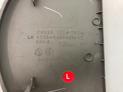 06-12 FORD FUSION FRONT DASH LEFT SIDE END CAP COVER LID TRIM 6E535404481AE OEM