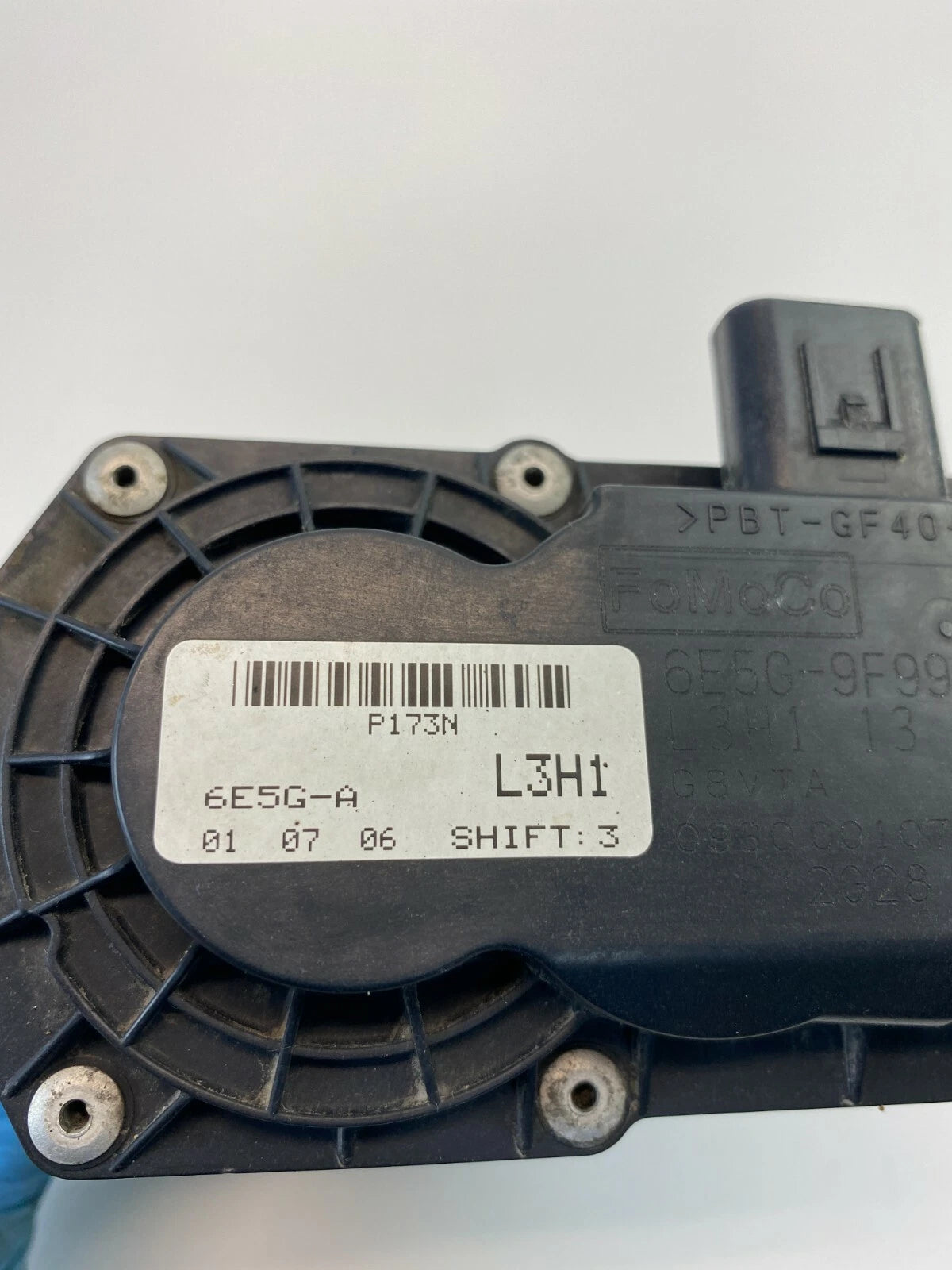 06-09 FORD FUSION MERCURY MILAN 2.3L THROTTLE BODY THROTTLE VALVE 6E5G9F991A OEM