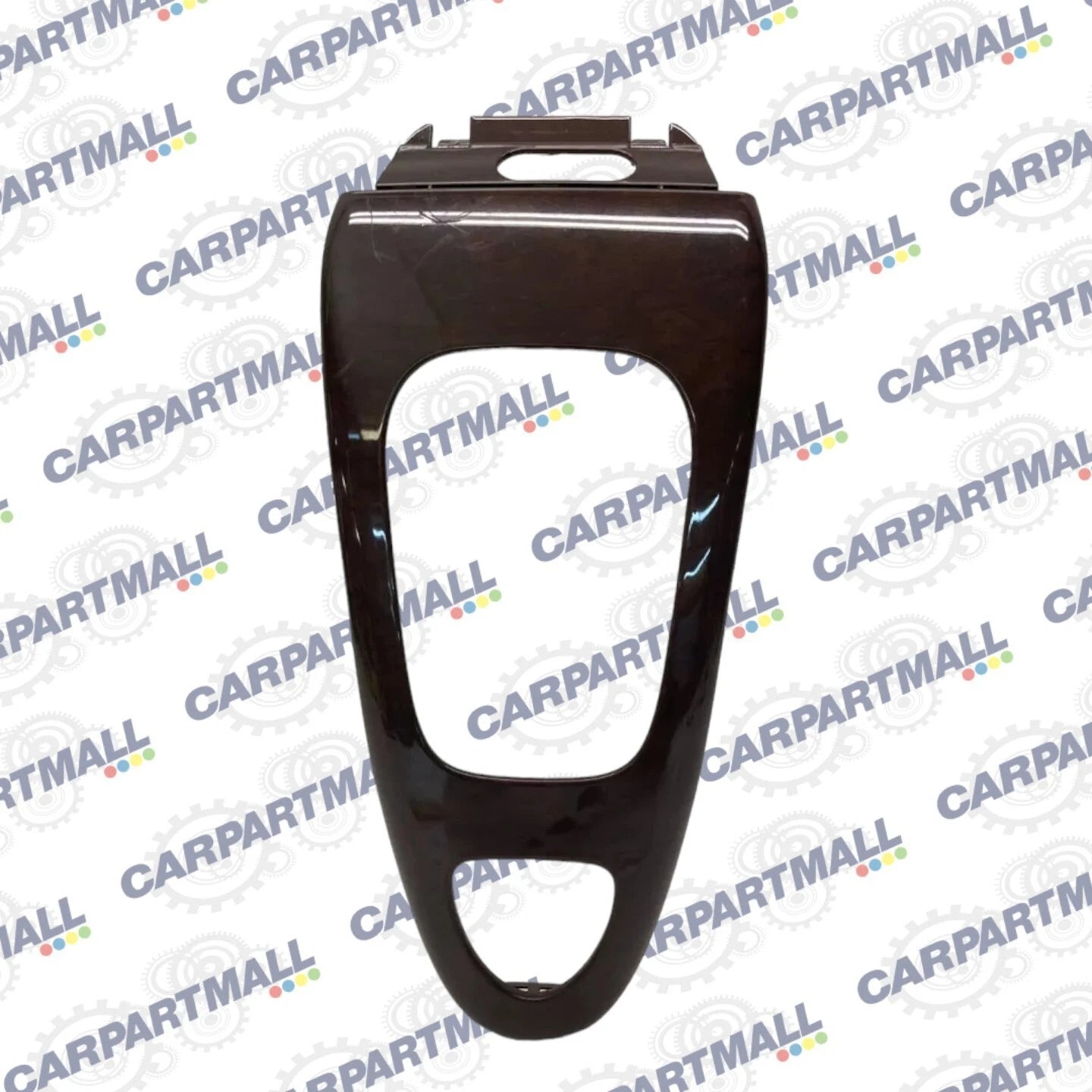 2007-2011 SAAB 9-3 CENTER CONSOLE AT SHIFT SHIFTER COVER PLATE TRIM BEZEL WOOD