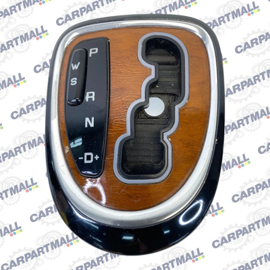 2000-2006 MERCEDES S430 SHIFTER BEZEL WOOD TRIM W/ W-S SWITCH OEM E95-500-44
