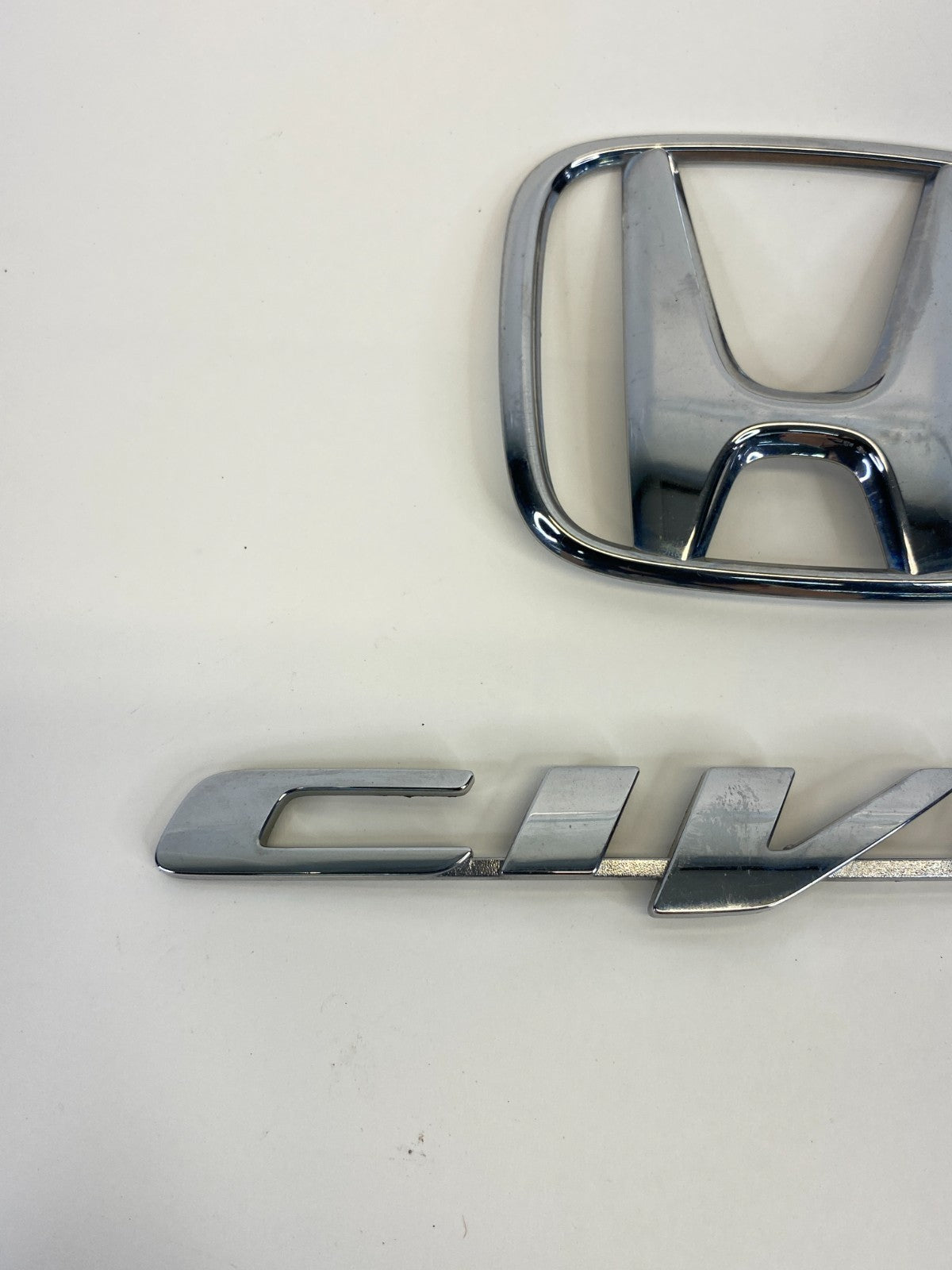 2013-2015 Honda Civic Rear Trunk Lid Emblem Logo Badge Chrome 75701-TR6-0030 OEM