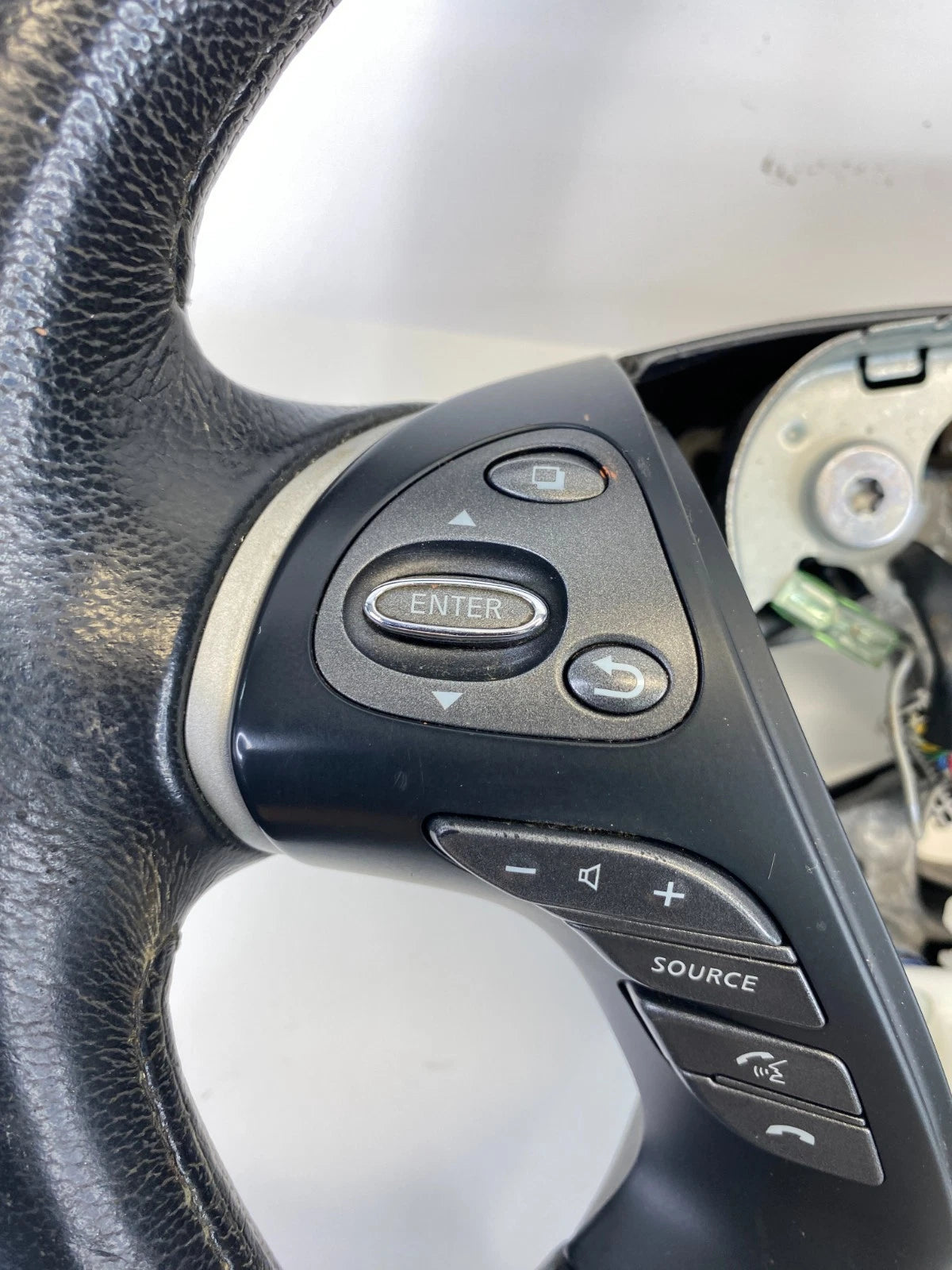 2013 INFINITI JX35 14-16 QX60 STEERING WHEEL W/ CRUISE & AUDIO CONTROLS SWITCHES