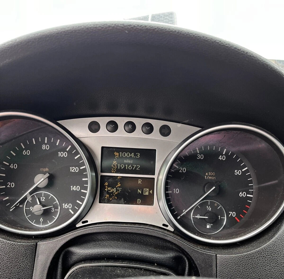 06 07 MERCEDES ML500 06-10 R350 INSTRUMENT CLUSTER SPEEDOMETER 2514420221 191K
