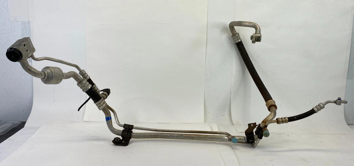 12-17 HYUNDAI ACCENT VELOSTER 1.6L L4 A/C REFRIGERANT SUCTION & LIQUID HOSE LINE