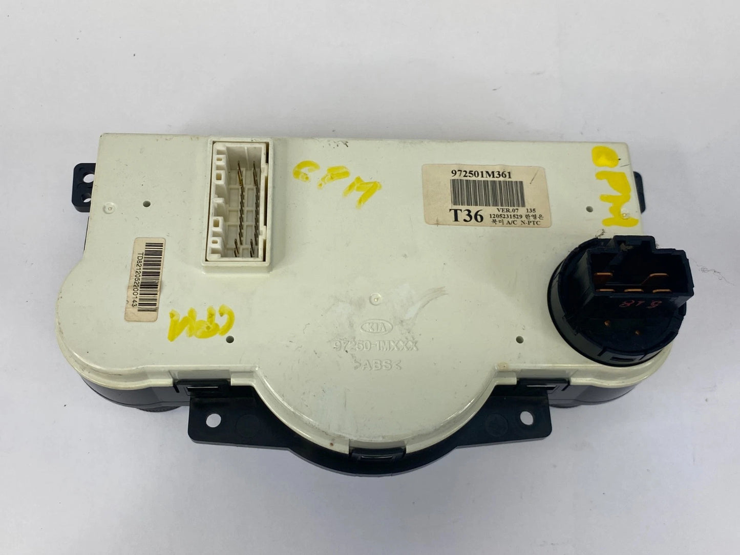2010-2013 KIA FORTE HVAC A/C CLIMATE CONTROL TEMPERATURE SWITCH 972501M361 OEM