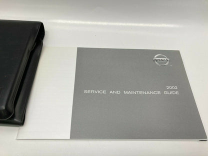 2002 02 Nissan Altima Handbook Owners Manual Guide Set w/ Cover Case OEM